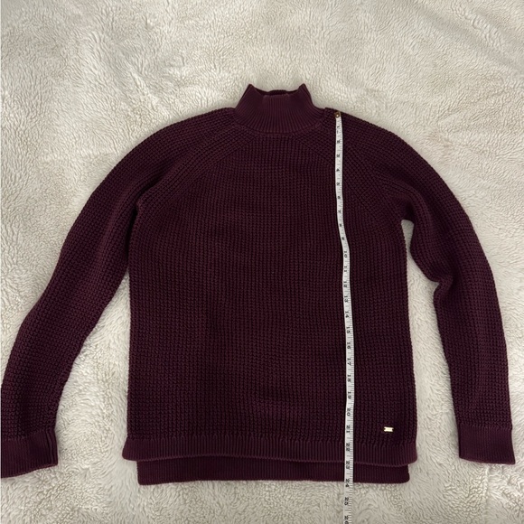 2 for $10!!! Wine color  turtleneck sweater - Picture 3 of 6